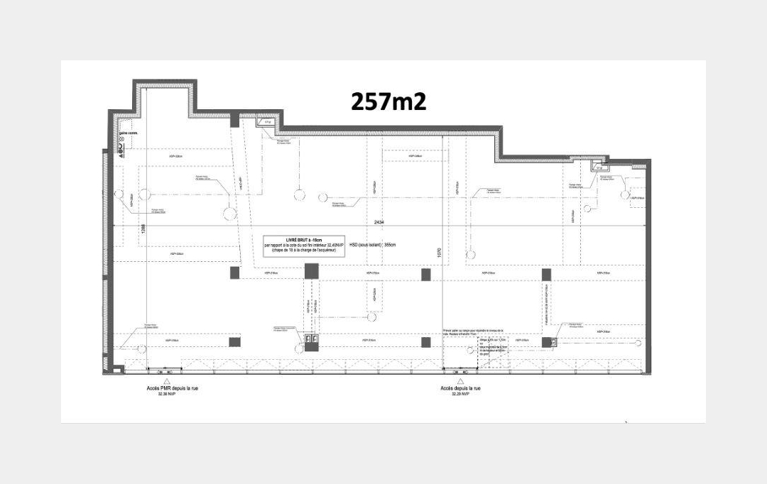 Annonces MASSY : Local / Bureau | PARIS (75015) | 257 m2 | 1 644 544 € 