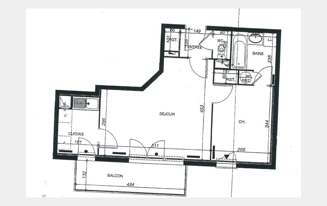 Annonces MASSY : Apartment | VILLEJUIF (94800) | 42 m2 | 244 000 € 